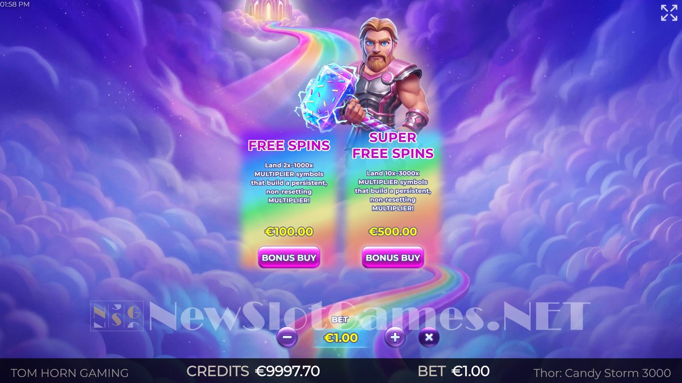Thor Candy Storm 3000 Slot Slot Image in Demo - pic. 4