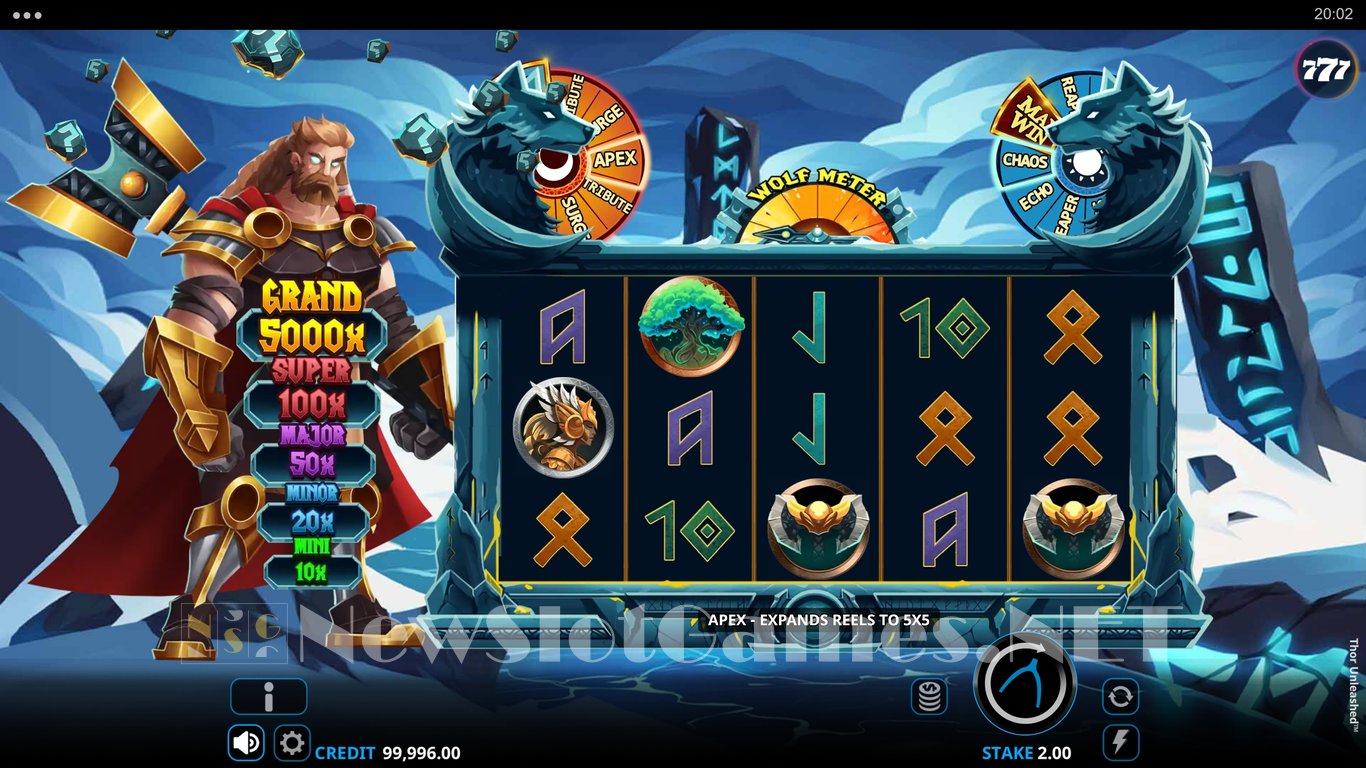 Thor Unleashed Slot Demo Image