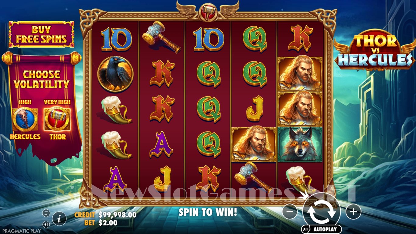 Thor vs Hercules Slot Slot Image in Demo - pic. 2