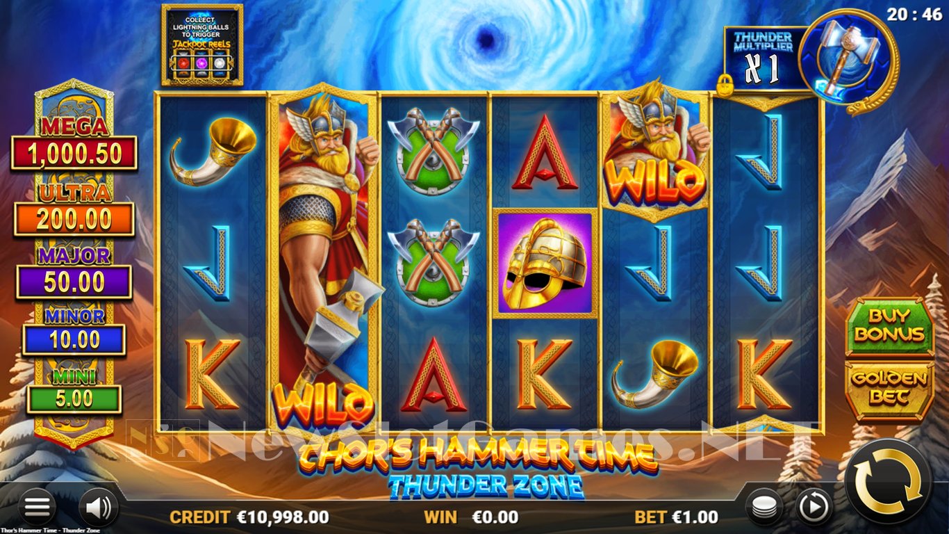 Thors Hammer Time 2 - Thunder Zone Slot Slot Image in Demo - pic. 2