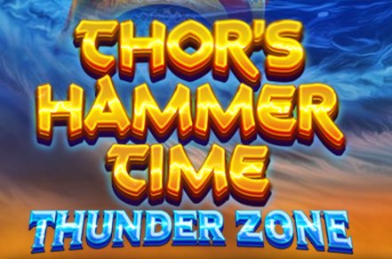 Thors Hammer Time 2 - Thunder Zone Slot Logo