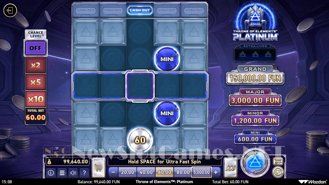 Throne of Elements Platinum Slot Slot Image in Demo - pic. 2