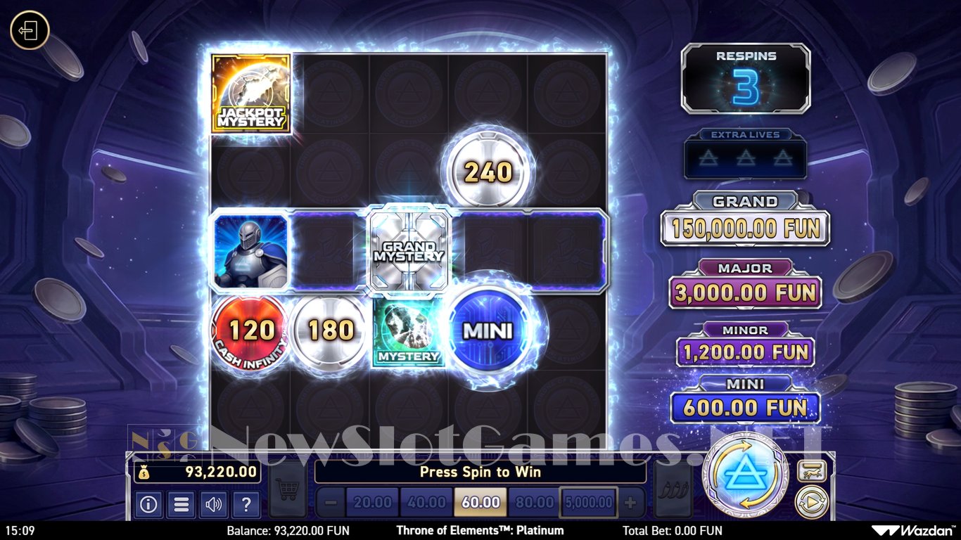 Throne of Elements Platinum Slot Slot Image in Demo - pic. 6