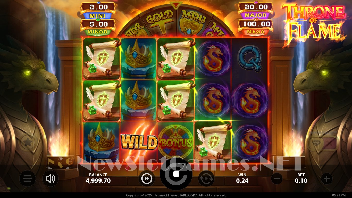 Throne of Flame Slot Slot Image in Demo - pic. 2