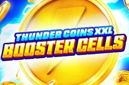 Thunder Coins XXL Booster Cells Slot Logo