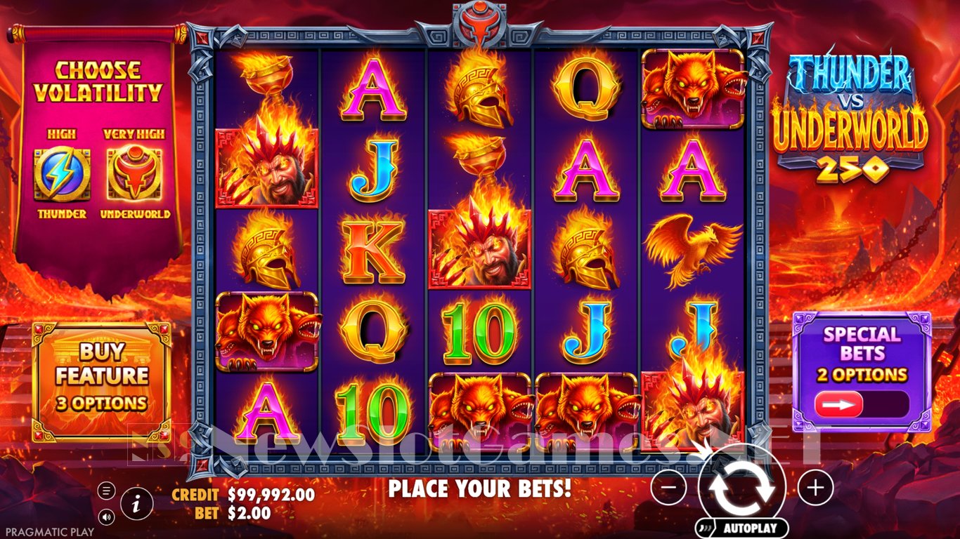 Thunder vs Underworld 250 Slot Slot Image in Demo - pic. 3