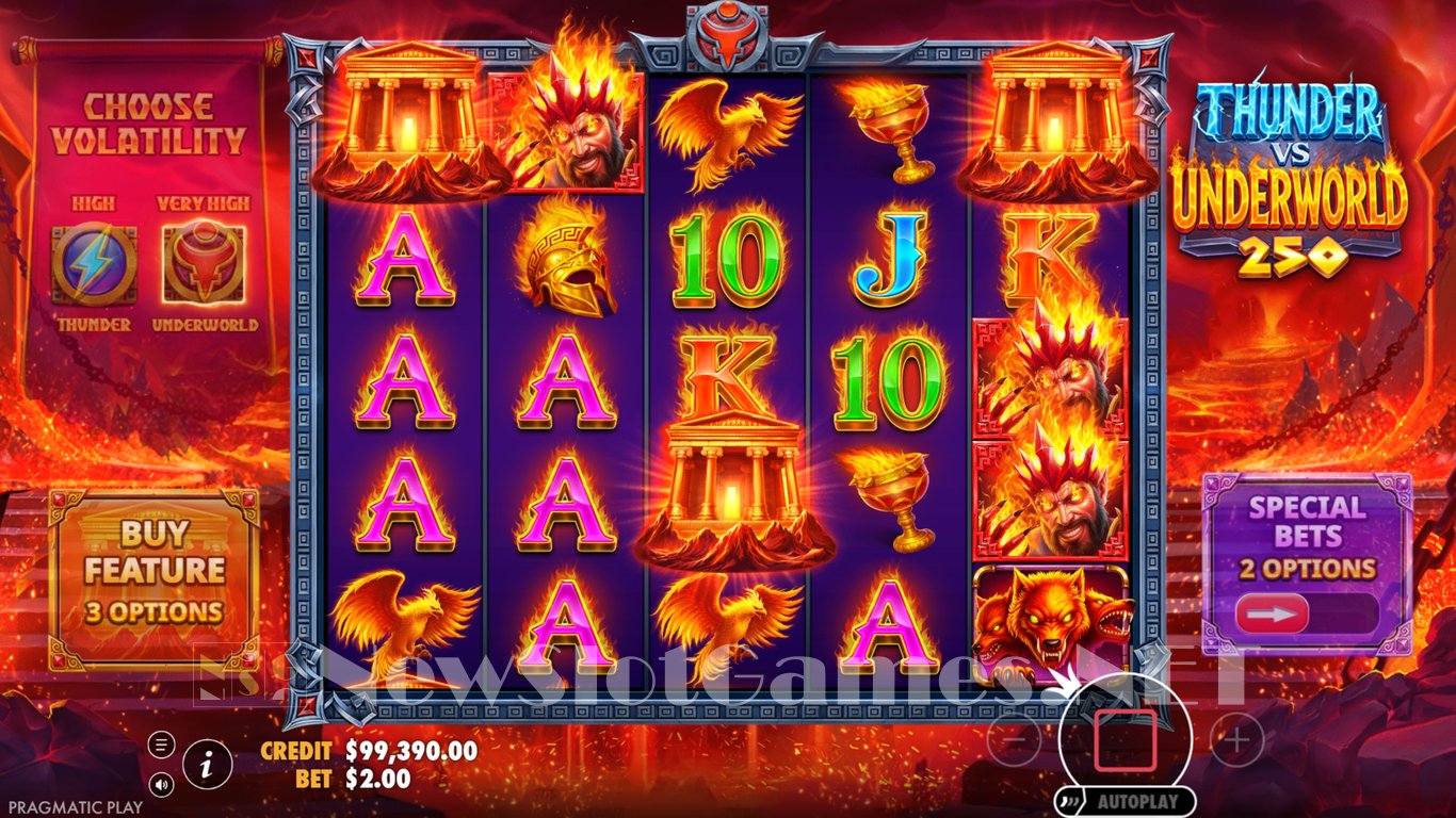 Thunder vs Underworld 250 Slot Slot Image in Demo - pic. 5