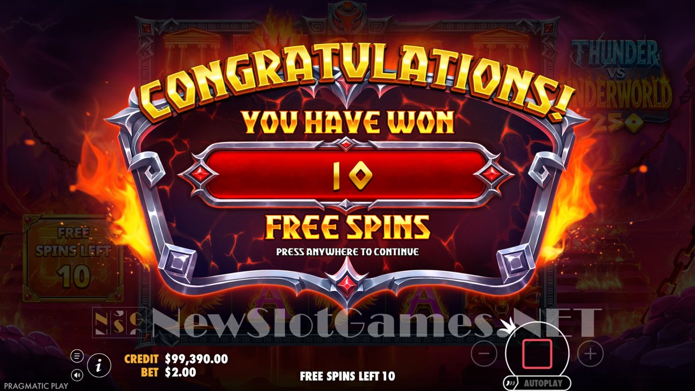 Thunder vs Underworld 250 Slot Slot Image in Demo - pic. 6