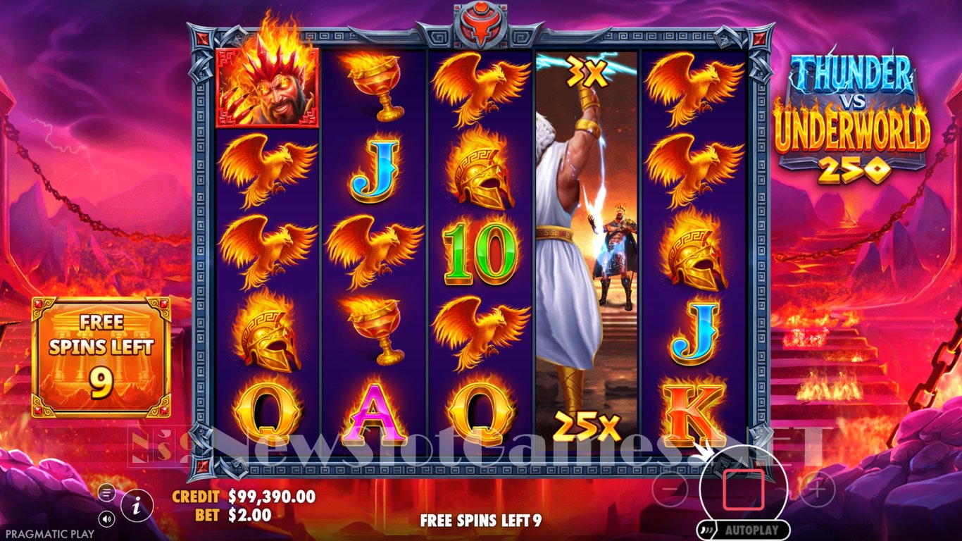 Thunder vs Underworld 250 Slot Slot Image in Demo - pic. 7