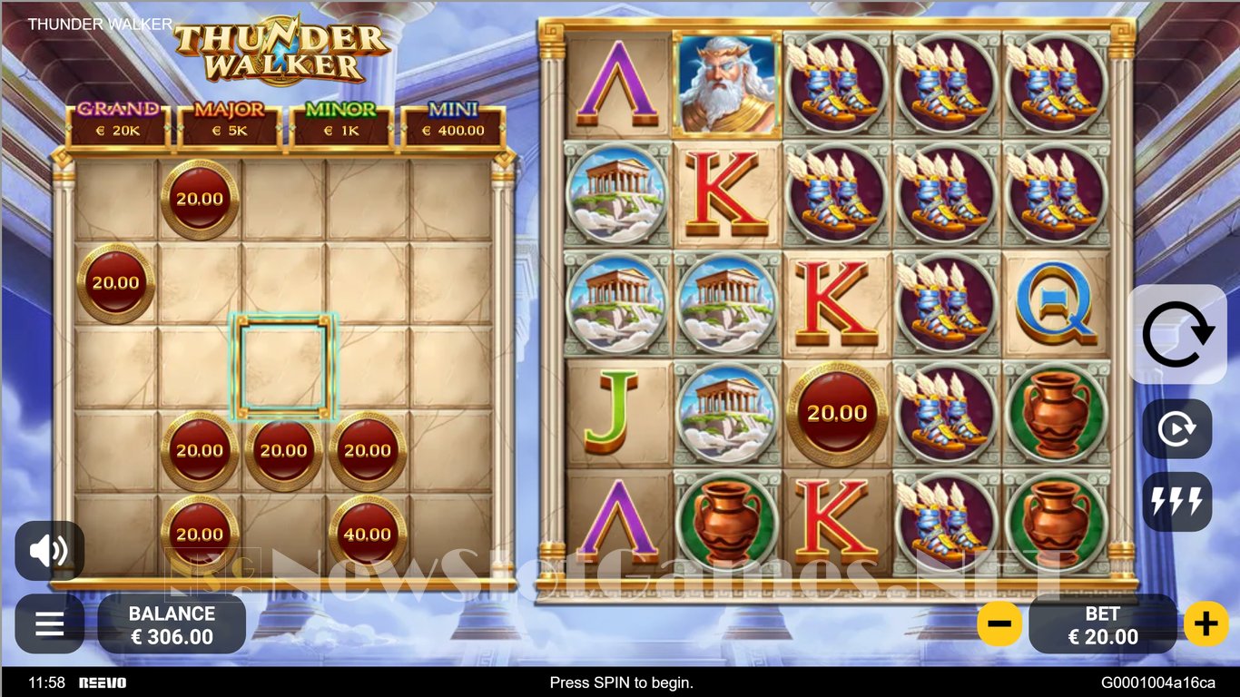 Thunder Walker Slot Demo Image