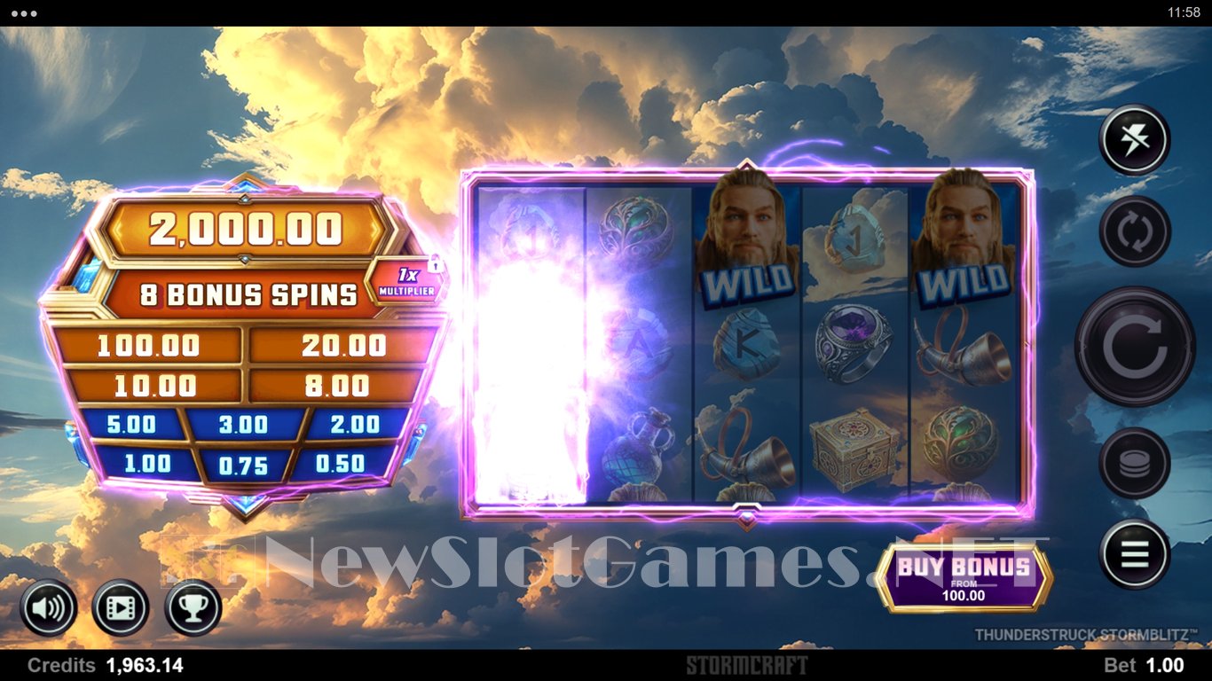 Thunderstruck Stormblitz Slot Slot Image in Demo - pic. 5