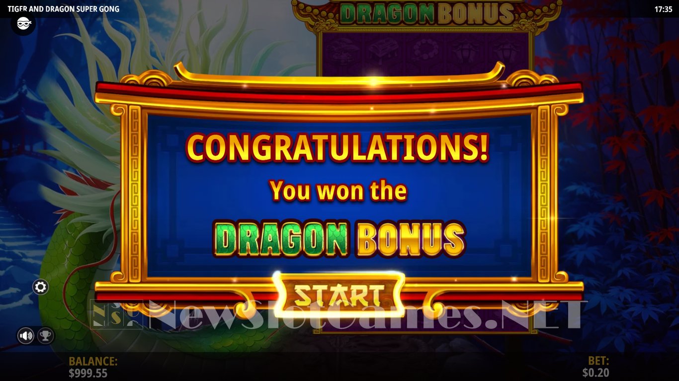 Tiger and Dragon Super Gong Slot Slot Image in Demo - pic. 5
