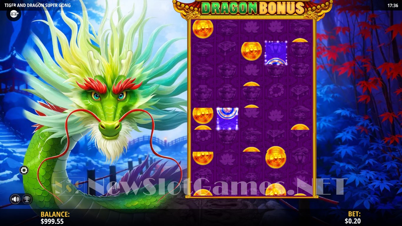Tiger and Dragon Super Gong Slot Slot Image in Demo - pic. 6