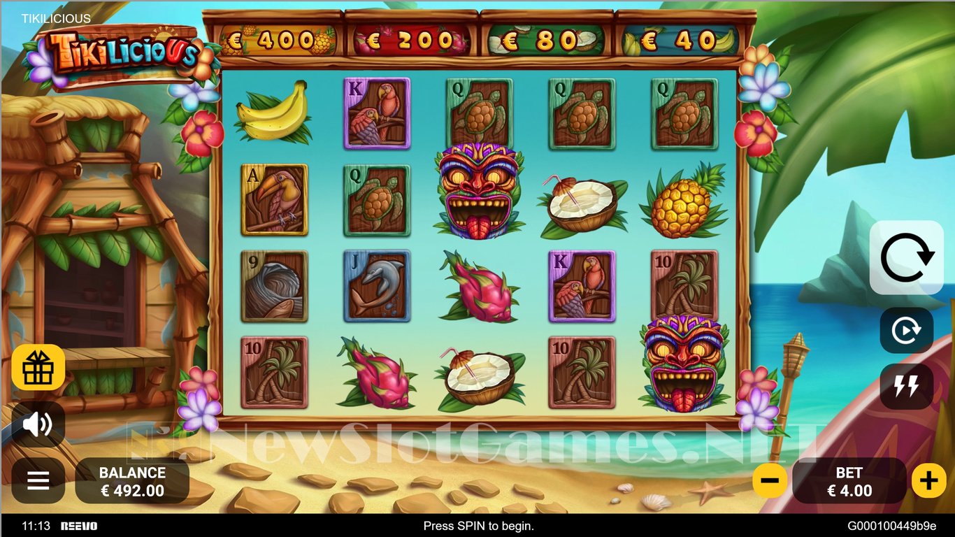 Tikilicious Slot Demo Image