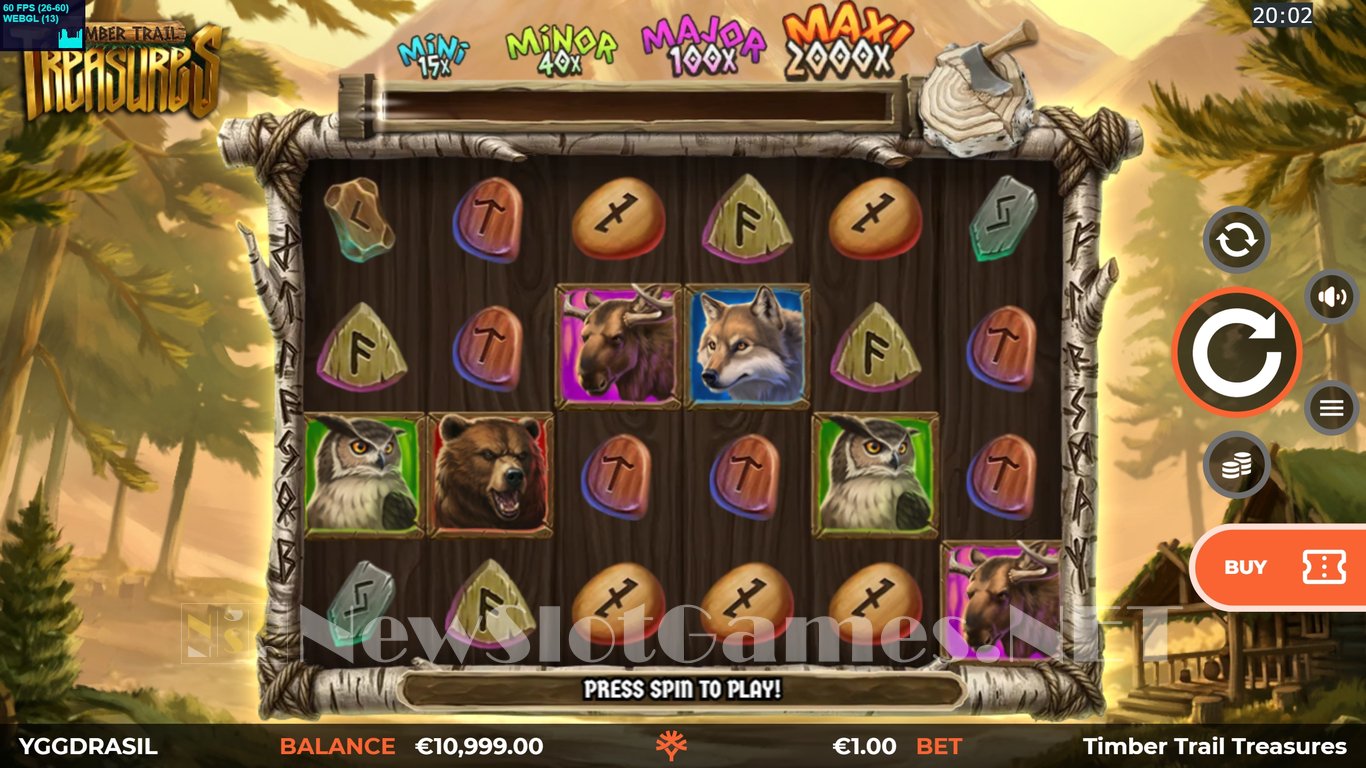 Timber Trail Treasures Slot Slot Image in Demo - pic. 2
