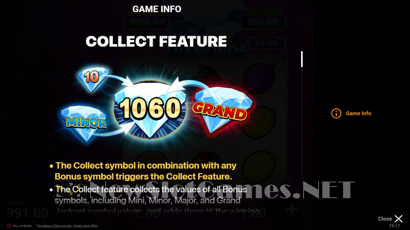 Timeless Diamonds Slot Slot Image in Demo - pic. 4