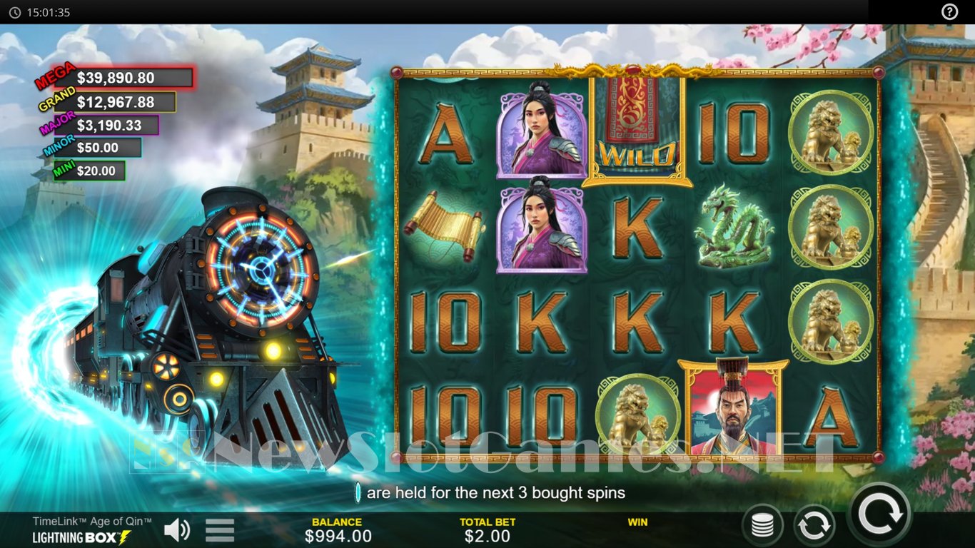 Timelink Age of Qin Slot Slot Image in Demo - pic. 2