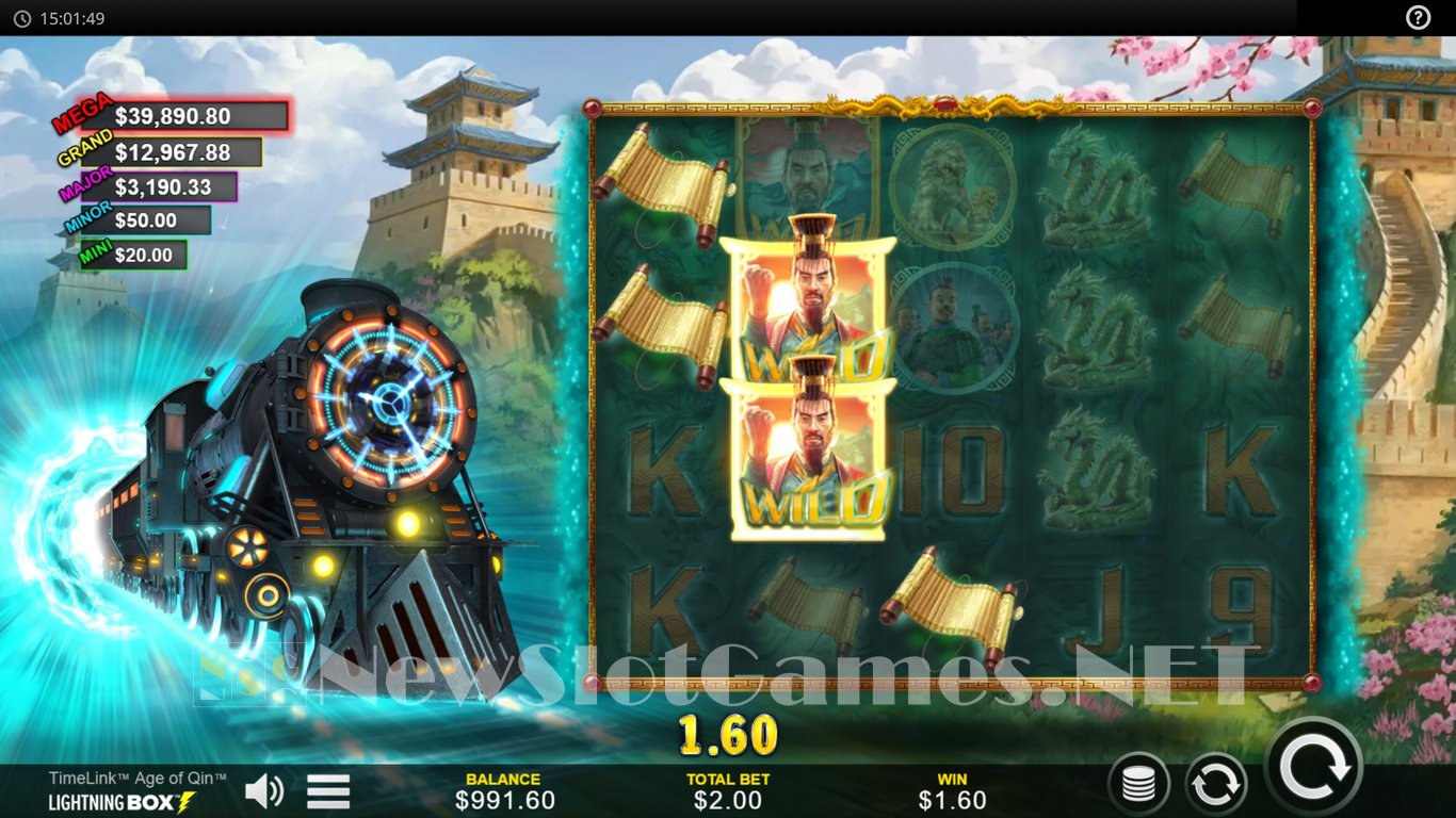 Timelink Age of Qin Slot Slot Image in Demo - pic. 3