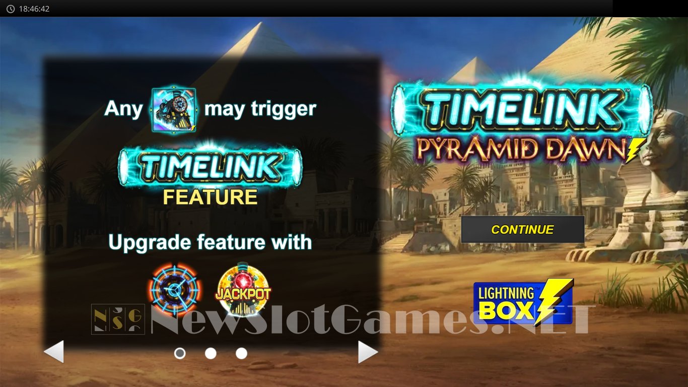 Timelink Pyramid Dawn Slot Slot Image in Demo - pic. 2