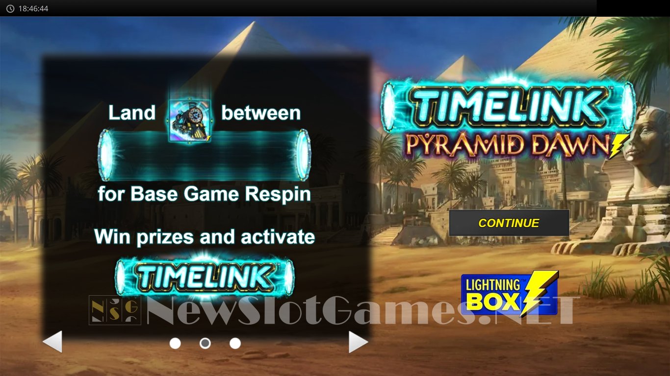 Timelink Pyramid Dawn Slot Slot Image in Demo - pic. 3