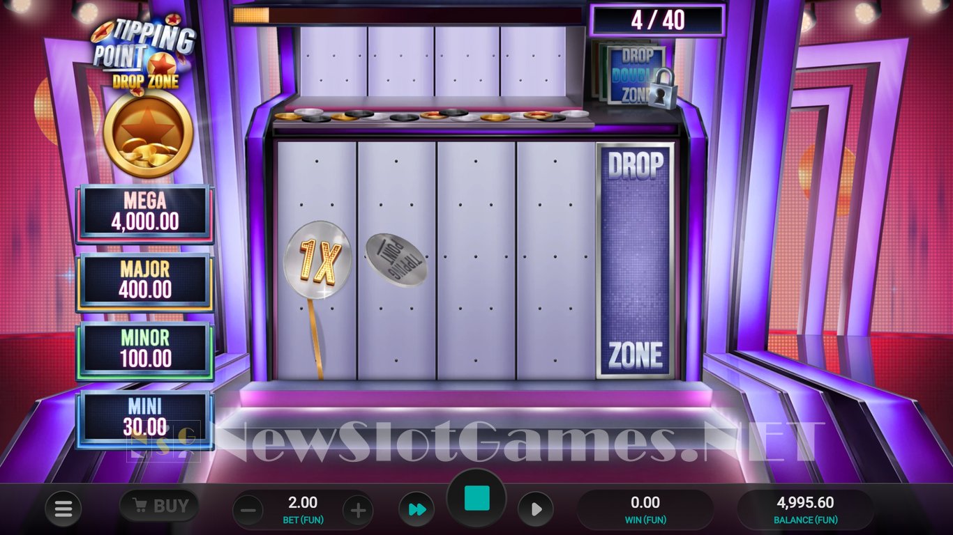 Tipping Point Drop Zone Slot Slot Image in Demo - pic. 3