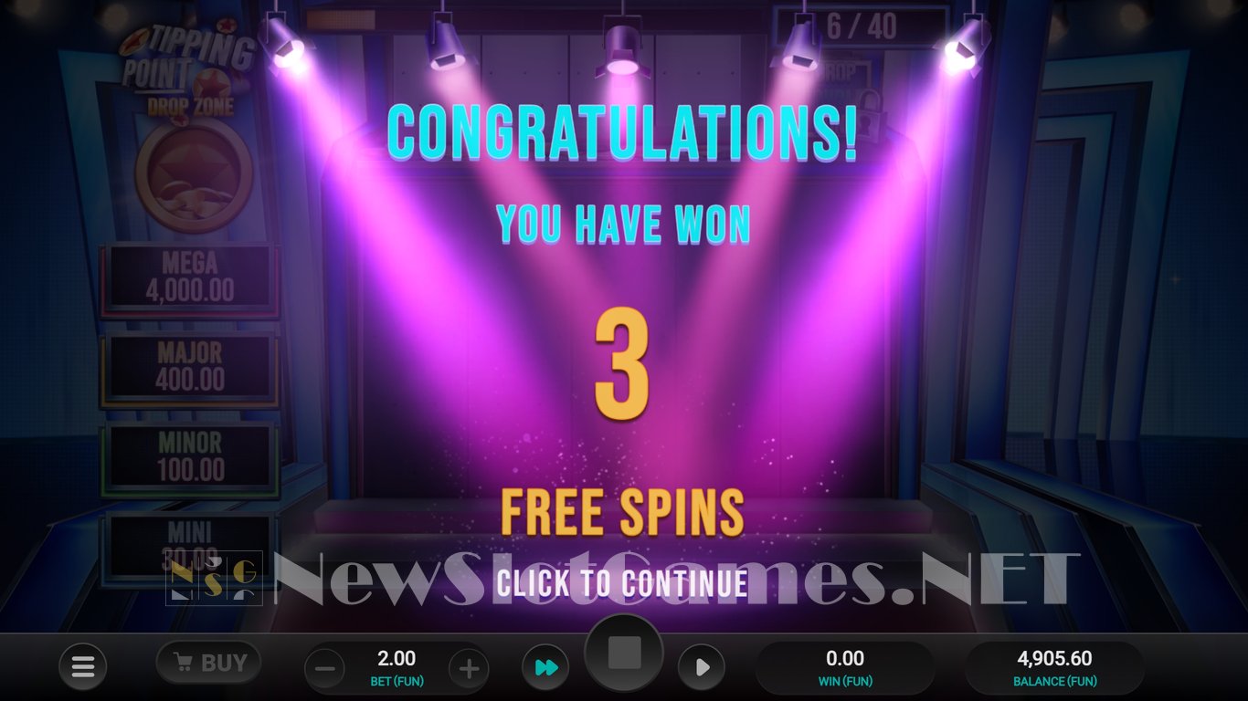 Tipping Point Drop Zone Slot Slot Image in Demo - pic. 6