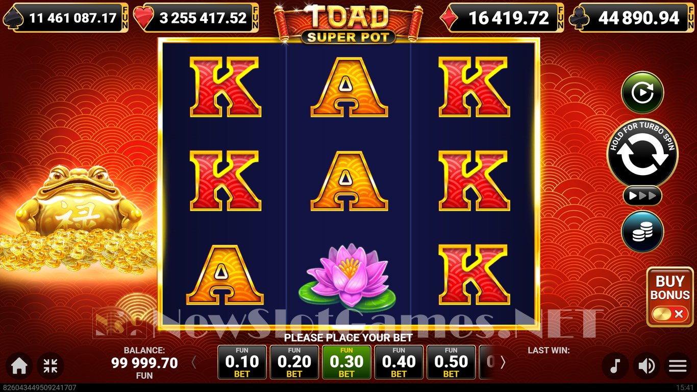 Toad Super Pot Slot Demo Image