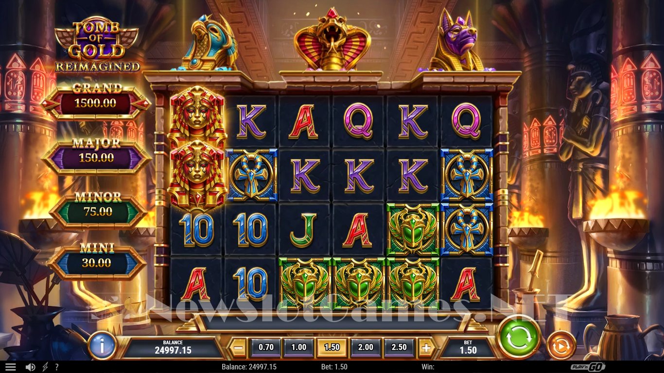 Tomb of Gold Reimagined Slot Slot Image in Demo - pic. 2