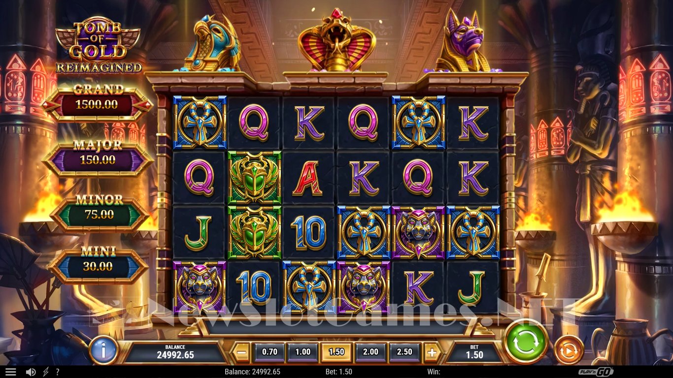 Tomb of Gold Reimagined Slot Slot Image in Demo - pic. 3