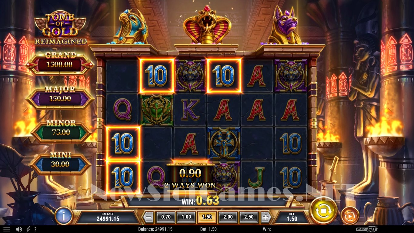 Tomb of Gold Reimagined Slot Slot Image in Demo - pic. 4