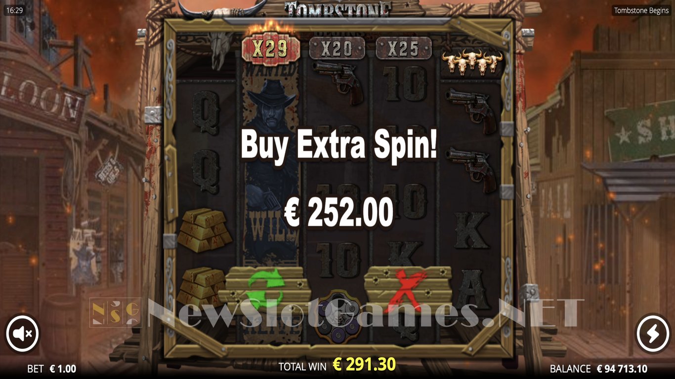 Tombstone Begins Slot Slot Image in Demo - pic. 11