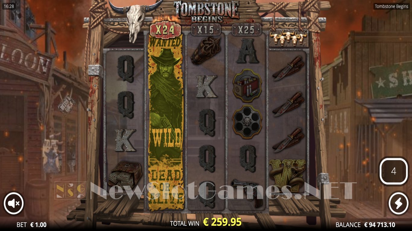 Tombstone Begins Slot Slot Image in Demo - pic. 8