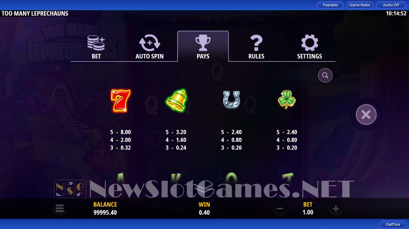 Too Many Leprechauns Slot Slot Image in Demo - pic. 4