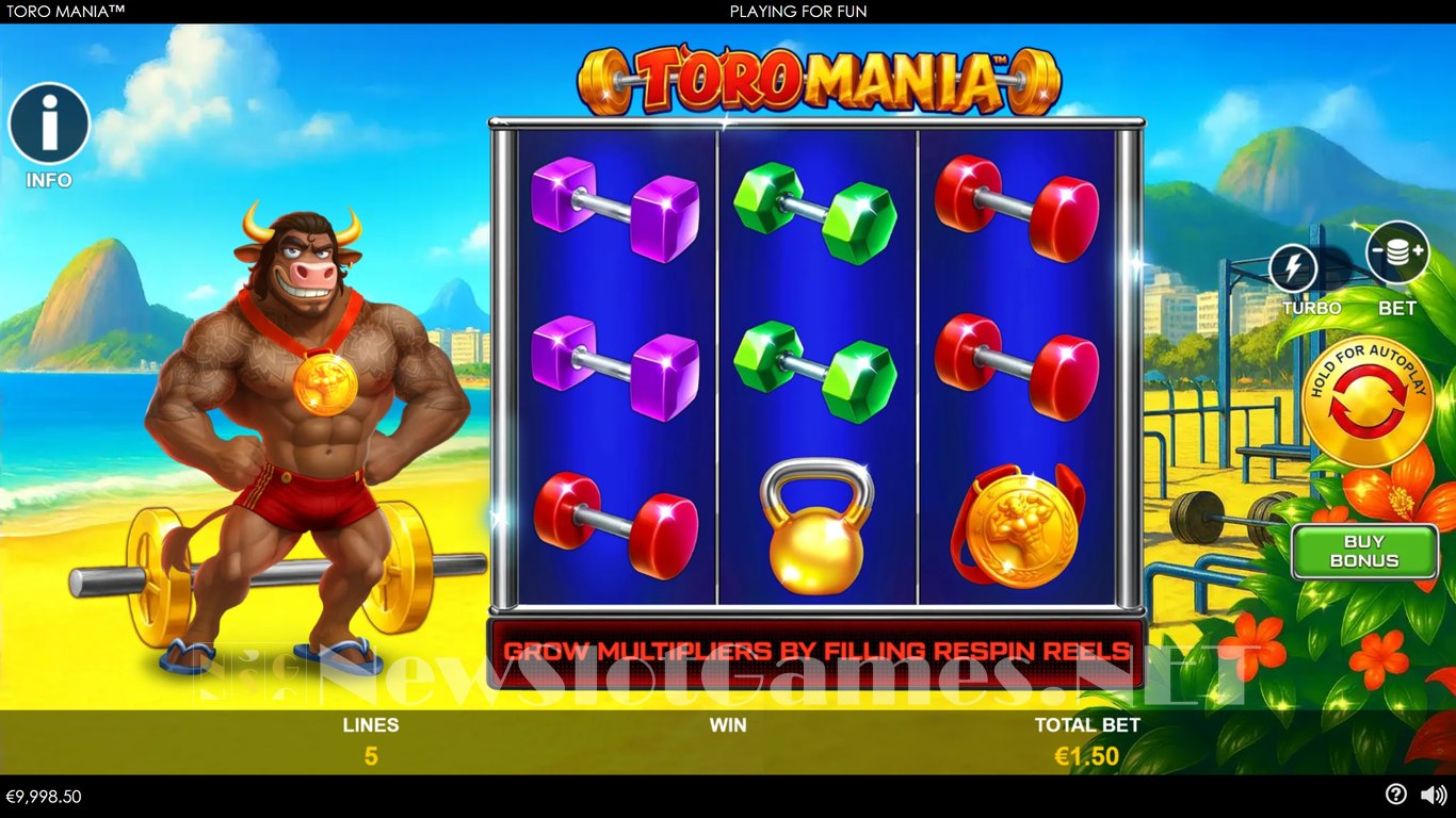 Toro Mania Slot Demo Image