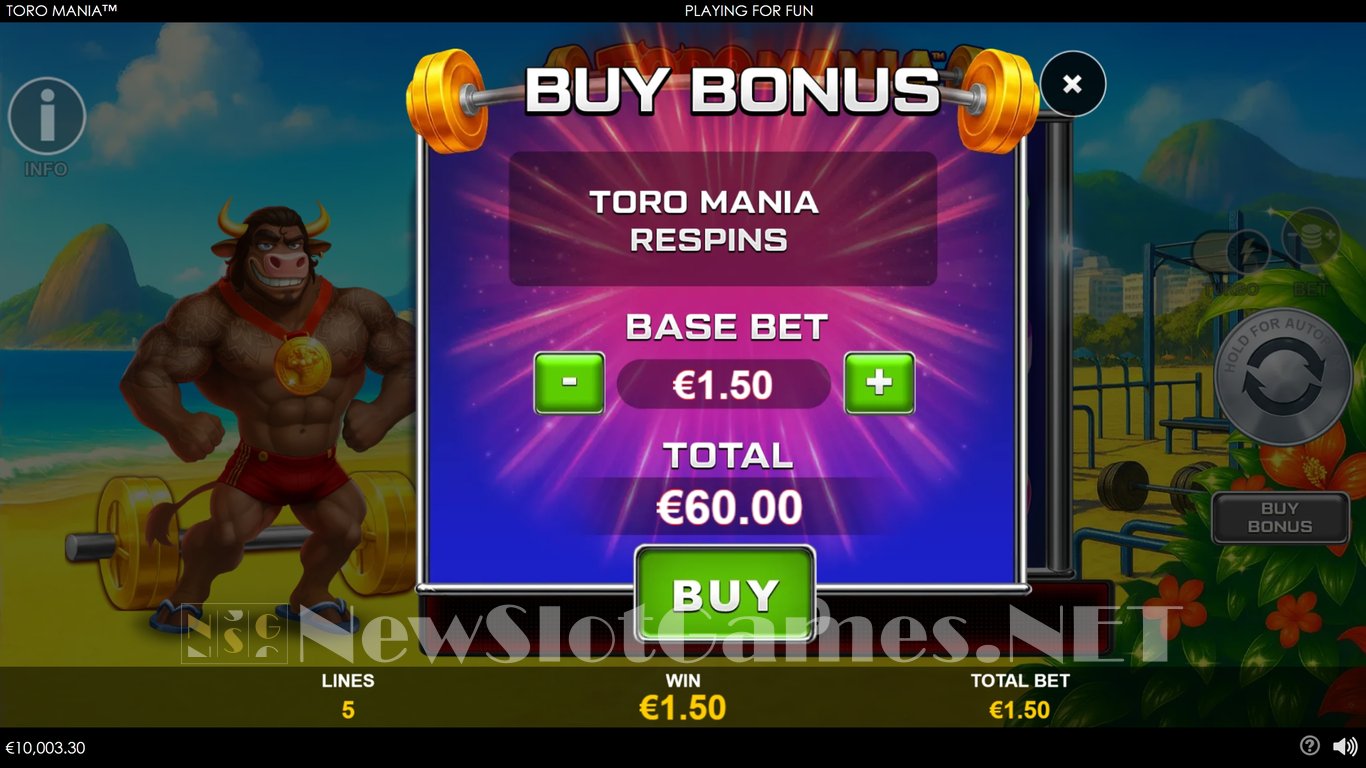 Toro Mania Slot Slot Image in Demo - pic. 3