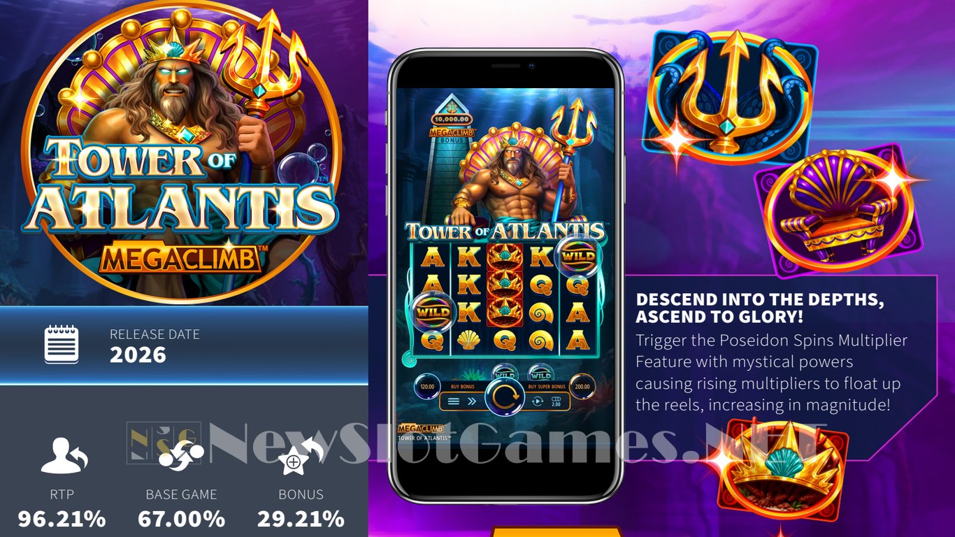 Tower of Atlantis Slot Demo Image