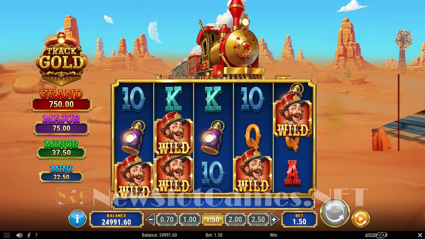 Track n Gold Slot Slot Image in Demo - pic. 3
