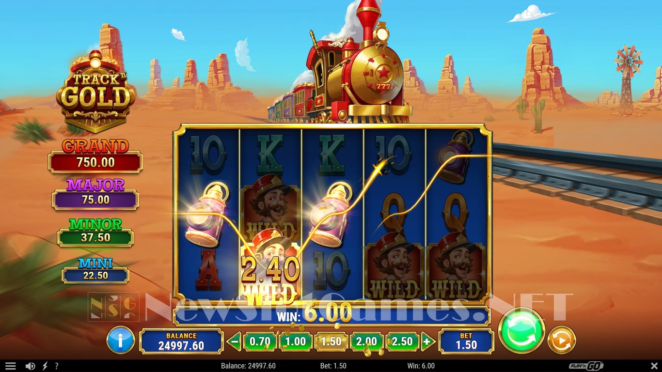 Track n Gold Slot Slot Image in Demo - pic. 4