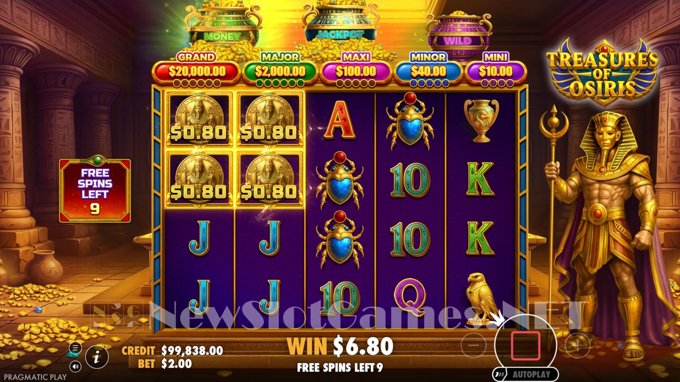 Treasures of Osiris Slot Slot Image in Demo - pic. 8