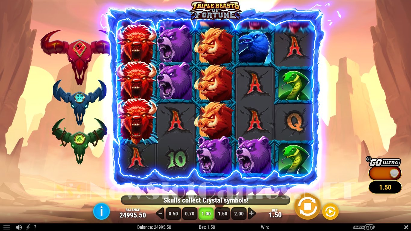 Triple Beasts of Fortune Slot Slot Image in Demo - pic. 2