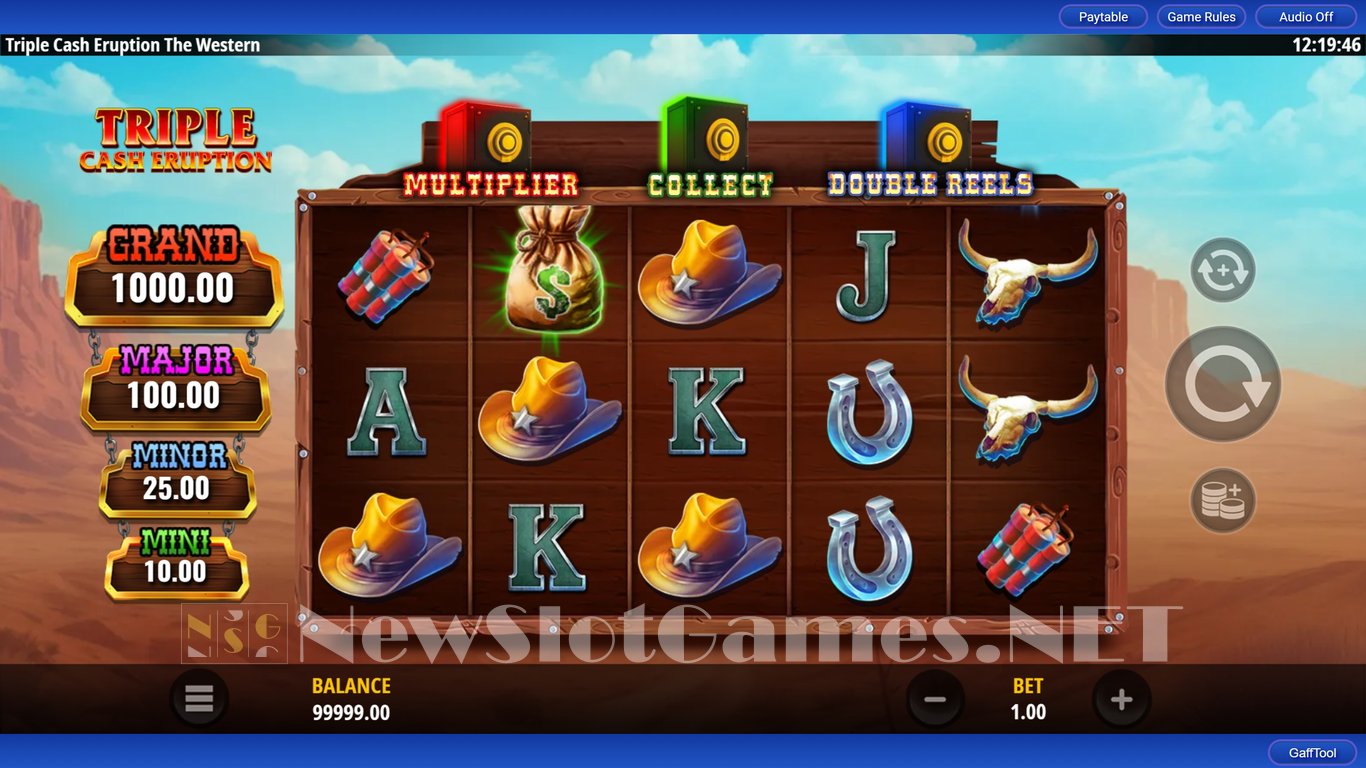 Triple Cash Eruption The Western Slot Slot Image in Demo - pic. 2