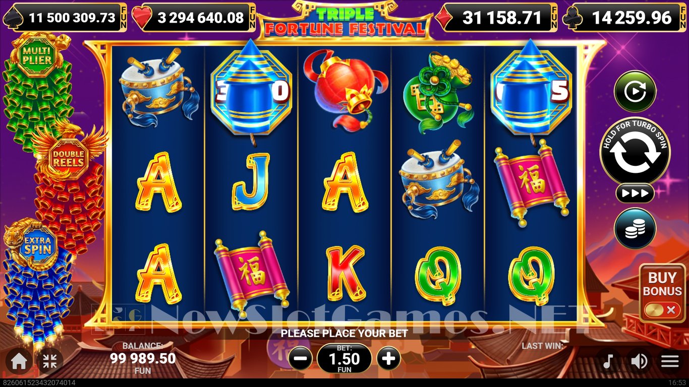 Triple Fortune Festival Slot Slot Image in Demo - pic. 3