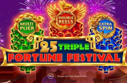 Triple Fortune Festival Slot Logo