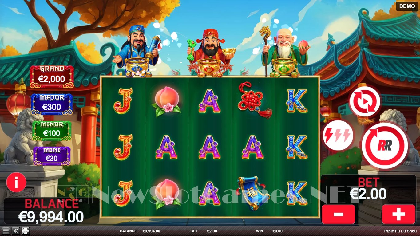 Triple Fu Lu Shou Slot Slot Image in Demo - pic. 3