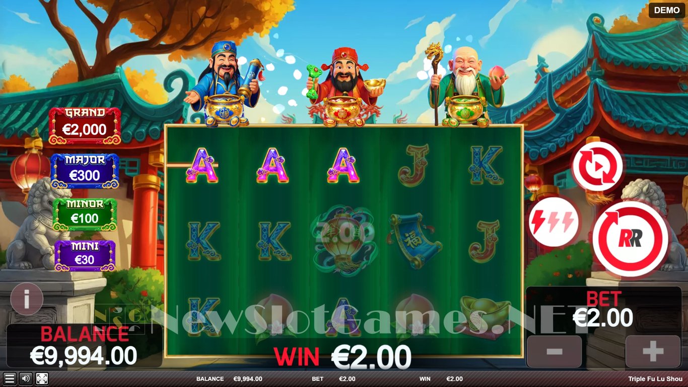 Triple Fu Lu Shou Slot Slot Image in Demo - pic. 4