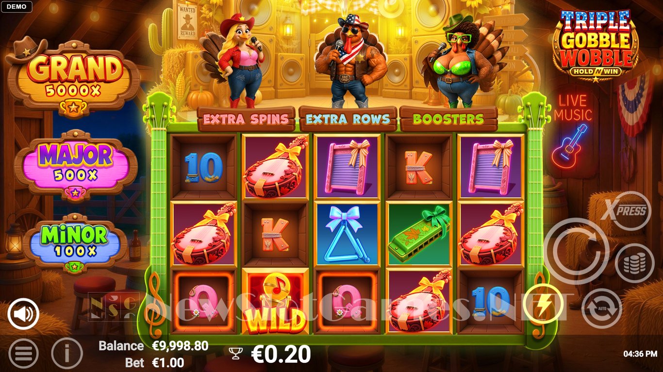 Triple Gobble Wobble Slot Slot Image in Demo - pic. 2
