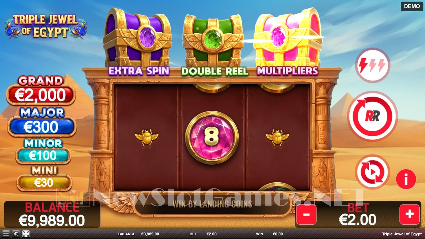 Triple Jewel of Egypt Slot Slot Image in Demo - pic. 3