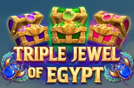 Triple Jewel of Egypt Slot Logo