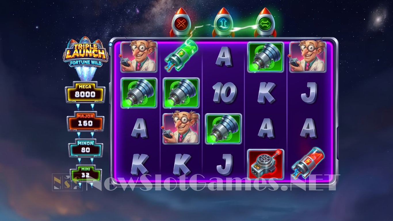 Triple Launch Fortune Wild Slot Demo Image