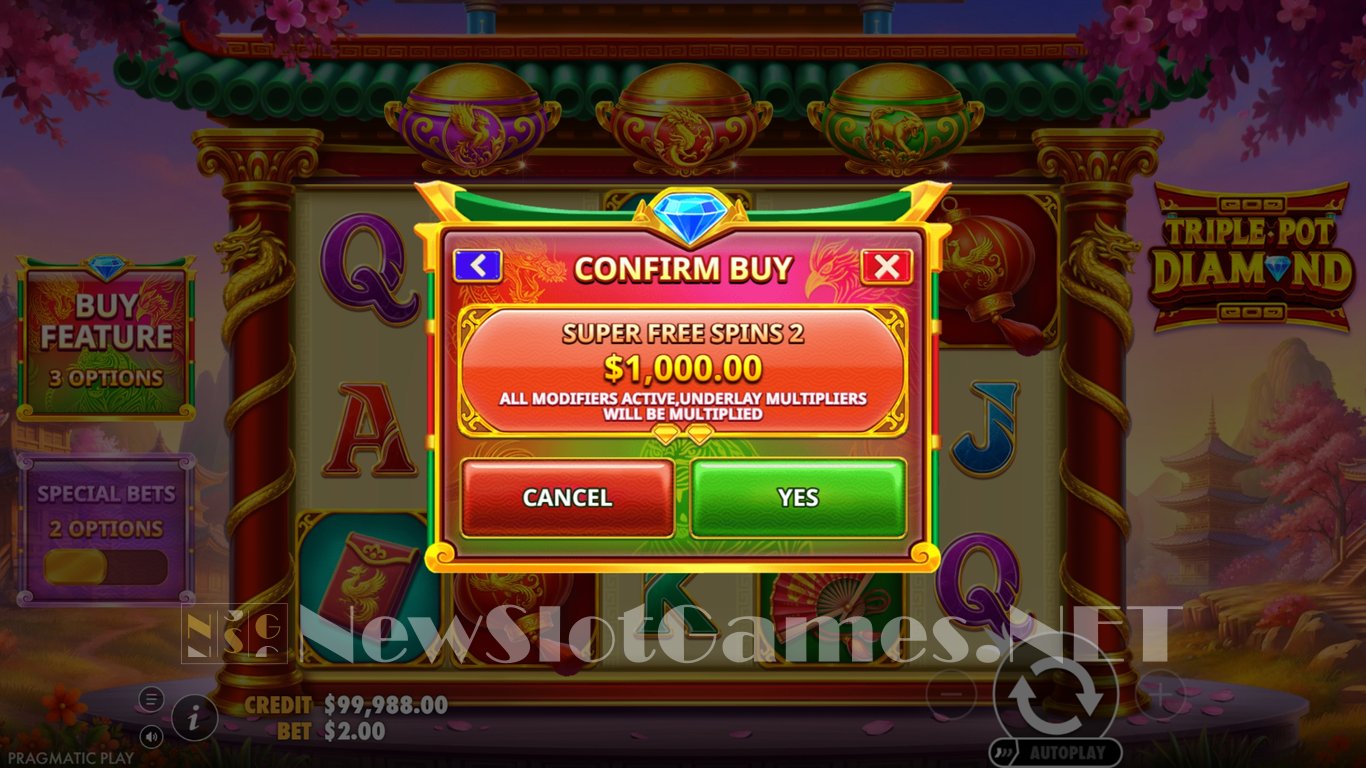 Triple Pot Diamond Slot Slot Image in Demo - pic. 6